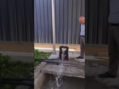 고성능 80 PSI 스테인리스 스틸 대막 펌프 100m 헤드 공기 작동